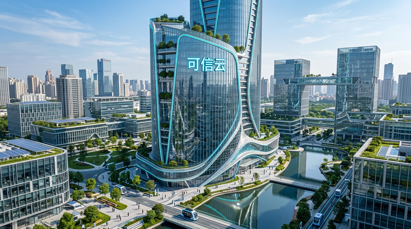 可信云全球智能算力中心与高科技研发总部园区 - 巅峰极速专线节点保障